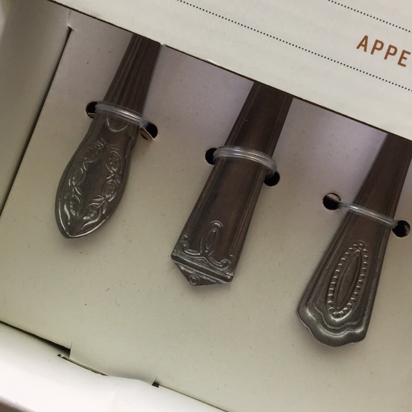 Hearth & Hand | 5pk Appetizer Fork Antique Finish - Picture 2 of 5